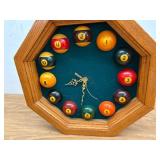Battery Powerd Billiard Ball Wall Clock