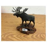 Moose sculpture