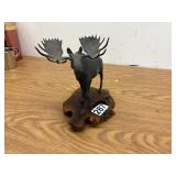 Moose sculpture