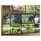 Hitch/free standing shooting bench