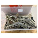 Velvet clothes hangers