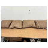 Authentic taxidermy pillow set