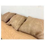 Authentic taxidermy pillow set