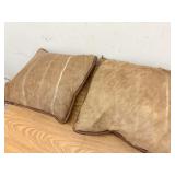 Authentic taxidermy pillow set