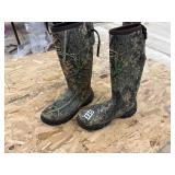 Camo boots size 15