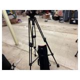 High end camera Tripod with travel case