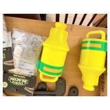 Boot grips and assorted garage items