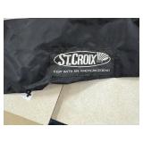 Fishing pole covers and tree stand blind