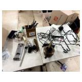 Assorted lot electric knife for fish clean and extra blades