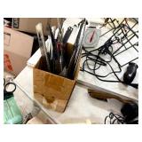 Assorted lot electric knife for fish clean and extra blades