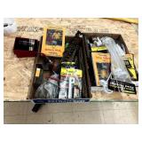 Assortment of hunting accessories