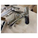 Assortment of plumbing supplies