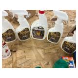 Assorted scent covers and bug spray