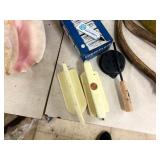 Assorted lot including antlers and seashell