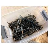 Peg board hooks and garage organizers