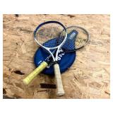 Pair of Wilson tennis rackets