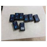 Battery packs and carry case for recharchable battery pack system