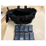 Battery packs and carry case for recharchable battery pack system