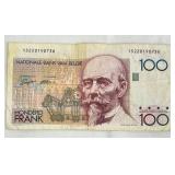 National Bank of Belgium 100 Franc Banknotes (Honderd Frank) National Bank of Belgium 100 Franc Banknotes (Honderd Frank)