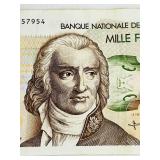 Belgian 1000 Franc Banknote - Gretry, Banque Nationale de Belgique Belgian 1000 Franc Banknote - Gretry, Banque Nationale de Belgique