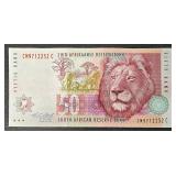 South African Reserve Bank Notes - 10 Rand & 50 Rand (Lot of 3) South African Reserve Bank Notes - 10 Rand & 50 Rand (Lot of 3)