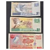 Singapore Birds Series Banknote Set - $1, $5, $10, $50 (Decommissioned) Singapore Birds Series Banknote Set - $1, $5, $10, $50 (Decommissioned)