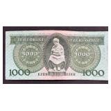 Magyar Nemzeti Bank 1000 Forint Banknote - 1993-12-16 (D 80317786) Magyar Nemzeti Bank 1000 Forint Banknote - 1993-12-16 (D 80317786)