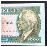 Magyar Nemzeti Bank 1000 Forint Banknote - 1993-12-16 (D 80317786) Magyar Nemzeti Bank 1000 Forint Banknote - 1993-12-16 (D 80317786)