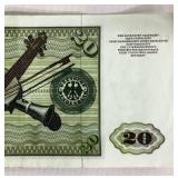 20 Deutsche mark Banknote FRG 1980-01-02 Deutsche Bundesbank 20 Deutsche mark Banknote FRG 1980-01-02 Deutsche Bundesbank