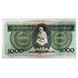 Hungarian 1000 Forint Banknote (Lot of 2) Hungarian 1000 Forint Banknote (Lot of 2)