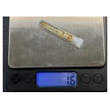 Gold Flakes in 2-Inch Vial - 1.6 g Total Weight Gold Flakes in 2-Inch Vial - 1.6 g Total Weight