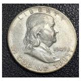 Benjamin Franklin 1949 Silver Half Dollar Benjamin Franklin 1949 Silver Half Dollar