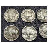 Buffalo Nickels 12-Coin Lot - Dates include 1927, 1928, 1936, 1937 Buffalo Nickels 12-Coin Lot - Dates include 1927, 1928, 1936, 1937