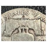 1949-D Benjamin Franklin Half Dollar Silver Coin 1949-D Benjamin Franklin Half Dollar Silver Coin