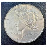 1922-D Peace Dollar - Denver Mint, Silver Coin 1922-D Peace Dollar - Denver Mint, Silver Coin