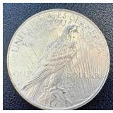 1922-D Peace Dollar - Denver Mint, Silver Coin 1922-D Peace Dollar - Denver Mint, Silver Coin