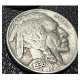 Buffalo Nickels - 15 Coins, 1926, 1927, 1930, 1934, 1936 Buffalo Nickels - 15 Coins, 1926, 1927, 1930, 1934, 1936