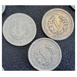 Buffalo Nickels & Barber Nickels (Lot of 13) - Circulated Buffalo Nickels & Barber Nickels (Lot of 13) - Circulated