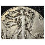 1944 Walking Liberty Half Dollar - 90% Silver, Circulated 1944 Walking Liberty Half Dollar - 90% Silver, Circulated