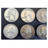 Washington Quarters - 17 Circulated Coins Washington Quarters - 17 Circulated Coins