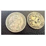 Portugal Coins - Republica Portuguesa Bust, 1943 Caravel Ship- 50 Centavos Portugal Coins - Republica Portuguesa Bust, 1943 Caravel Ship- 50 Centavos