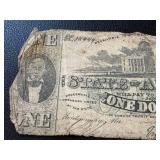 Antique Alabama State Treasury Notes - 1863 (Lot of 3) Antique Alabama State Treasury Notes - 1863 (Lot of 3)