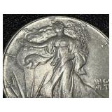 1945 Walking Liberty Half Dollar Coin 1945 Walking Liberty Half Dollar Coin