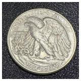 1945 Walking Liberty Half Dollar Coin 1945 Walking Liberty Half Dollar Coin
