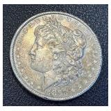 Morgan Silver Dollar 1898 - United States One Dollar Silver Coin Morgan Silver Dollar 1898 - United States One Dollar Silver Coin