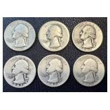 Washington Quarters - 1943 (Lot of 8) Washington Quarters - 1943 (Lot of 8)