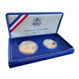 United States Mint Liberty Coins 1886-1986 Two-Coin Set United States Mint Liberty Coins 1886-1986 Two-Coin Set