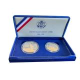 United States Mint Liberty Coins 1886-1986 Two-Coin Set United States Mint Liberty Coins 1886-1986 Two-Coin Set