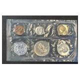 1962 Franklin Half Dollar - 6-Coin US Mint Philadelphia Display Set 1962 Franklin Half Dollar - 6-Coin US Mint Philadelphia Display Set