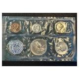 1962 Franklin Half Dollar - 6-Coin US Mint Philadelphia Display Set 1962 Franklin Half Dollar - 6-Coin US Mint Philadelphia Display Set